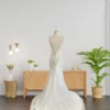 Stunning Fully Lace and Sequin Embroidered Mermaid Wedding Gown (Wedding Dress / Bridal)